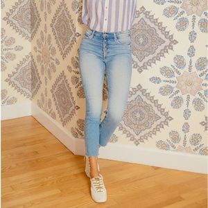 MOTHER Au Revoir The Pixie Ankle Fray - Size 26